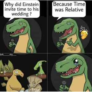 Obrázek 'Einstein wedding'
