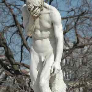 Obrázek 'Epic facepalm v  zahradach Tuileries - Pariz'