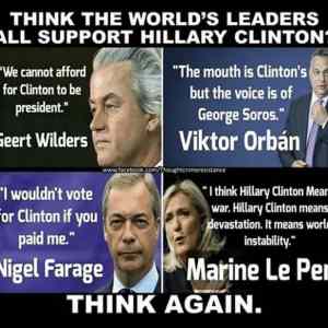 Obrázek 'Europe wisest people about Hillary Clinton' Obrázek 'Europe wisest people about Hillary Clinton'