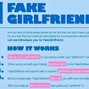 Obrázek 'Fake girlfriend'