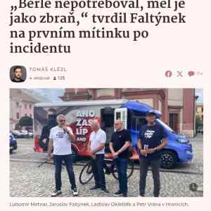 Obrázek 'Faltynek lze jako vzdy'