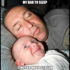 Obrázek 'Finally Got My Dad To SLEEP'