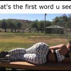 Obrázek 'First Word You SEE'