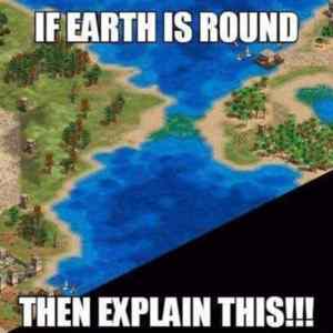 Obrázek 'Flat earth confirmed'