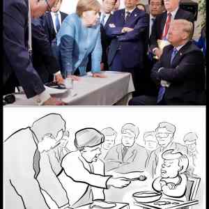 Obrázek 'G7 Lunch Break'