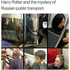 Obrázek 'Garri Poter v metro'