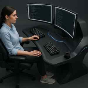 Obrázek 'German ergonomic workstation concept from 2025'