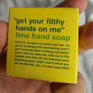 Obrázek 'Get your filthy hands on me'