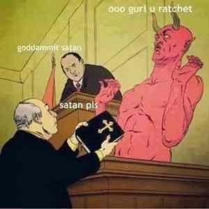 Obrázek 'Goddamit Satan  '