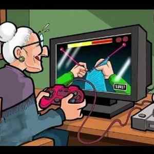 Obrázek 'Granny gaming 31-01-2012'