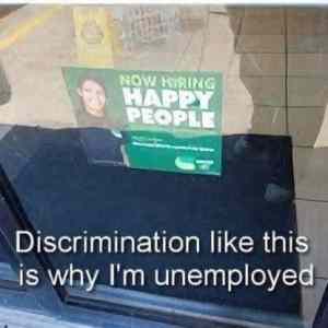 Obrázek 'Happy people discrimination'