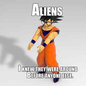 Obrázek 'Hipster Goku'