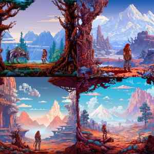 Obrázek 'Horizon Zero Dawn on Amiga'