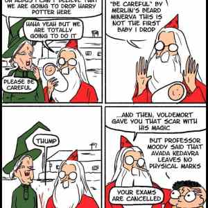 Obrázek 'How Harry got his scar'