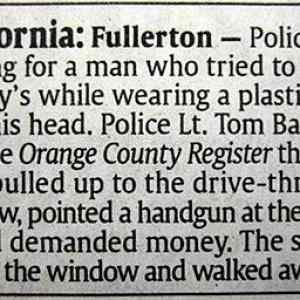 Obrázek 'How NOT to rob a Wendys 13-01-2012'