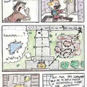Obrázek 'How my friend plans to teach his students the Pythagorean theorem 20-12-2011'