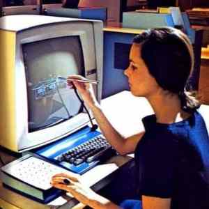 Obrázek 'IBM2250 z roku 1964'