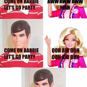 Obrázek 'I am sick of your shit Barbie'