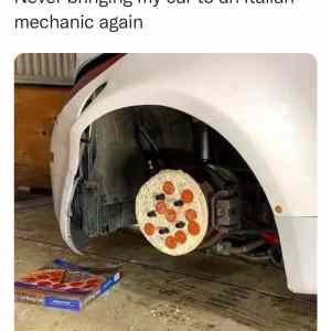 Obrázek 'I brake for pizza'