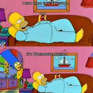 Obrázek 'I love these lazy saturdays'