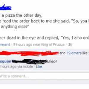 Obrázek 'I ordered a pizza the other day'