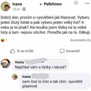 Obrázek 'I pani Ivana smi volit'