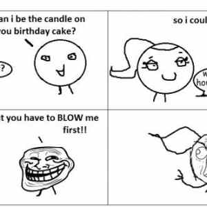 Obrázek 'I wana be a birthday candle'