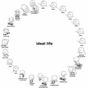 Obrázek 'Ideal life'