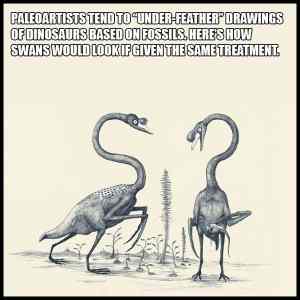 Obrázek 'If Swans Were Drawn Like Dinosaurs'