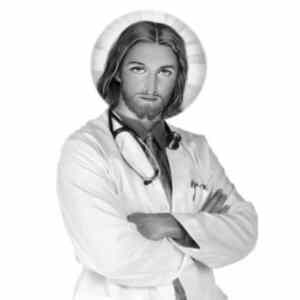 Obrázek 'Jesus is my doctor'