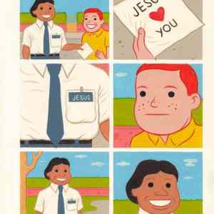 Obrázek 'Jesus loves you'