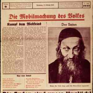 Obrázek 'Jew satan Der Sturmer horn'