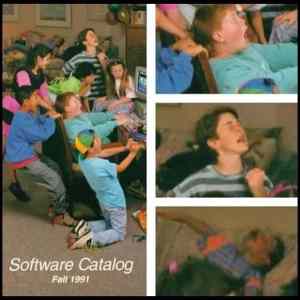 Obrázek 'Kids in the 90s playing games on a PC'
