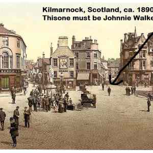 Obrázek 'Kilmarnock cross with Johnnie Walker'