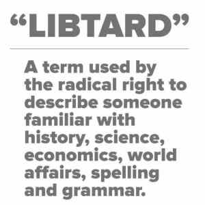Obrázek 'Libtard'