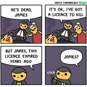 Obrázek 'License to kill'