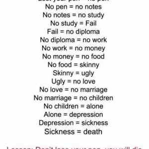 Obrázek 'Lost your pen'