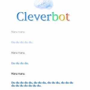 Obrázek 'Mana mana cleverbot'