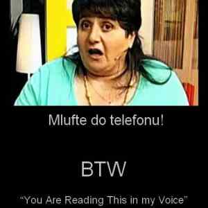 Obrázek 'Mlufte do telefonu'