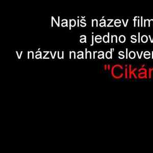 Obrázek 'Nahrad slovo ve filmu slovem cigan'