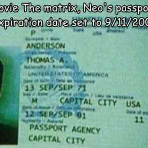 Obrázek 'Neovi konci platnost pasu 11.9.2001 nahoda-nemyslim si'