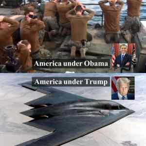 Obrázek 'Obama VS Trump'
