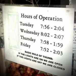 Obrázek 'Opening Hours'