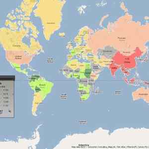 Obrázek 'Penis size world map statistics'