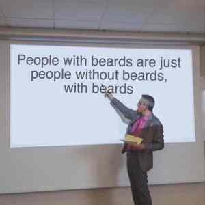 Obrázek 'People with beards'
