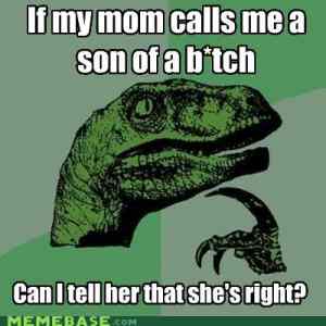Obrázek 'Philosoraptor navod na vyprask'