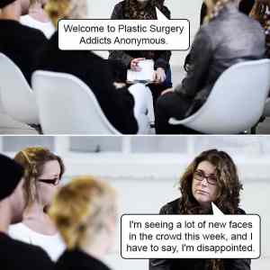 Obrázek 'Plastic Surgery Addicts Anonymous'