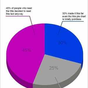 Obrázek 'Pointless&nbsp;Pie&nbsp;Chart&nbsp;-&nbsp;Total&nbsp;Waste&nbsp;of&nbsp;Time'