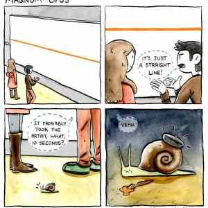 Obrázek 'Poor snail artist'