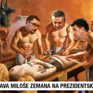 Obrázek 'Priprava Milose Zemana na prezidentske volby'